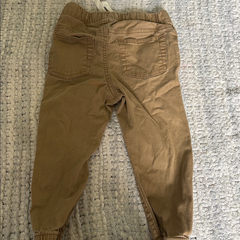 Tommy Bahama Green Navy and Brown Plaid Button-Up Shirt and Matching Pants - Picture 9 of 9